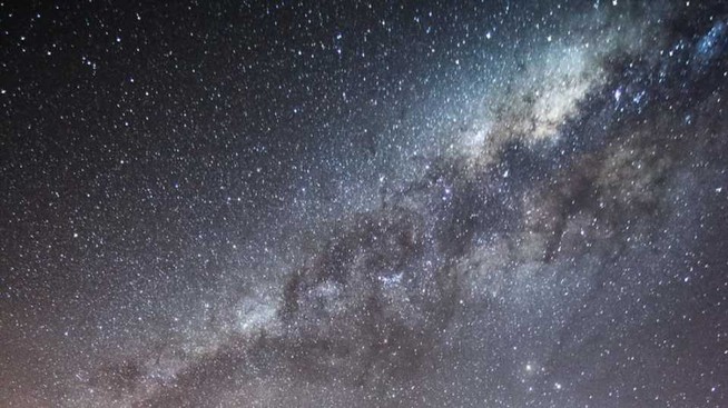 Stars in the night sky.