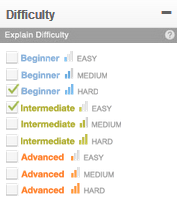 Filter Project Ideas by Difficulty
