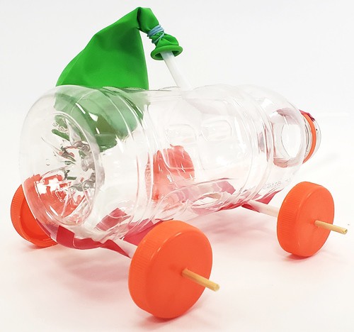 Water Bottle Car - Motion and forces