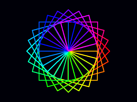 raspberry pi spirograph square pattern