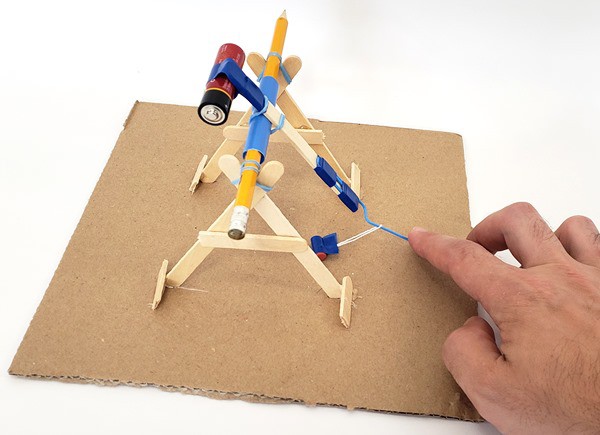 Build a Mini Trebuchet | STEM Activity