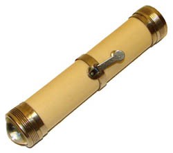 A flashlight from 1899