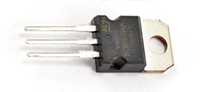 An LM7805 voltage regulator