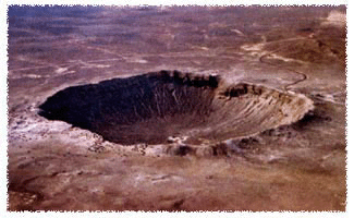Photo of the Barringer Crater