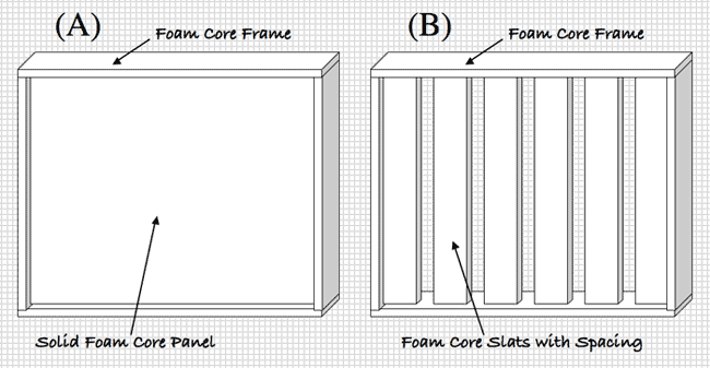 Two sketch designs of designing your own fence