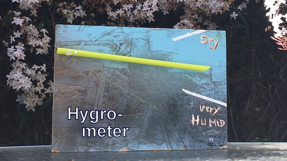 Make a Hygrometer to Measure Humidity STEM activity