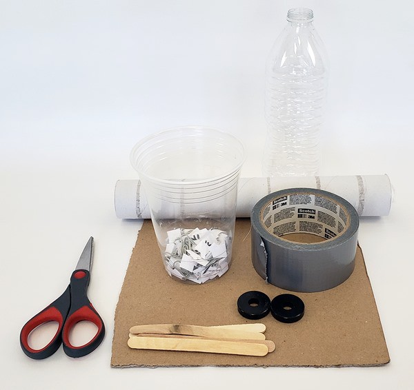 materials to build a recycling sorting machine