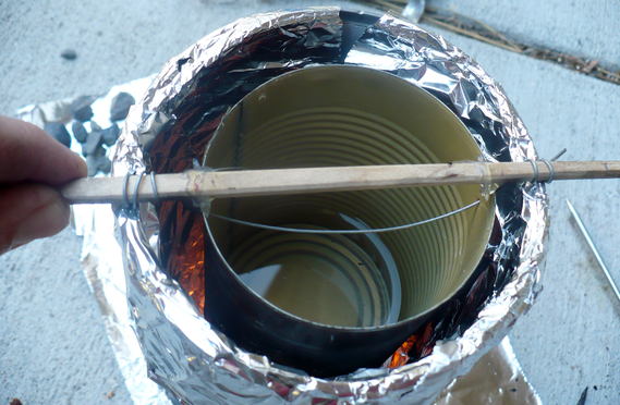 Homemade calorimeter