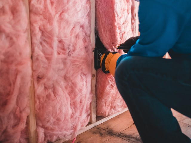 Insulation in attic