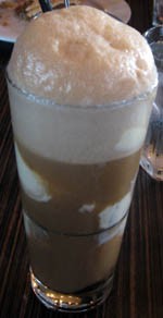 A root beer float