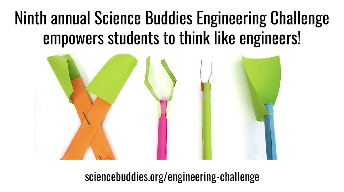 4 ping pong pickup device examples for 2023 Science Buddies Engineering Challenge - Ninth Annual Science Buddies Engineering Challenge Announced with Support from EPAM Systems